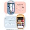 1 Box of DIY Sewing Kit Adult Portable Sewing Kit Plastic Sewing Box Sewing Kit Sewing Accessories and Art Supplies