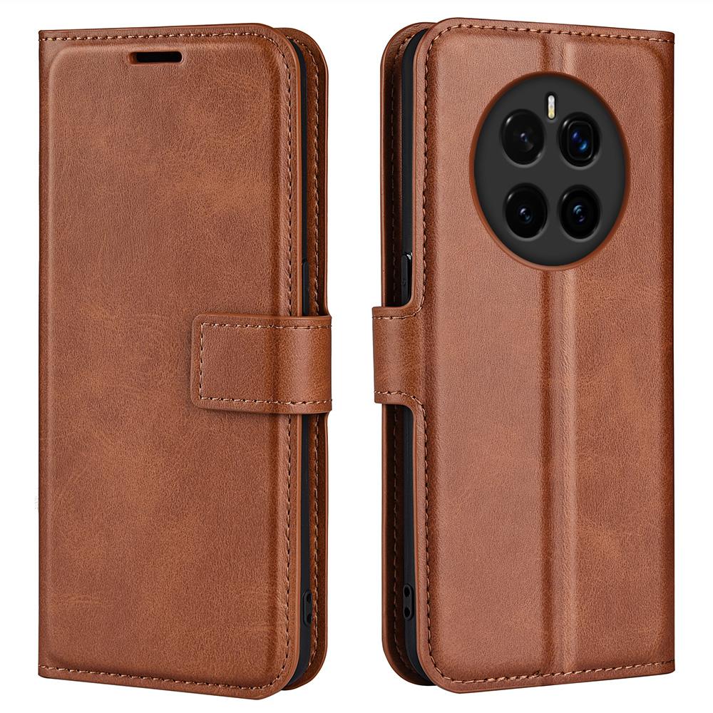 For Honor Magic7 5G Stand Case Anti-Scratch Calf Texture Leather Phone Cover