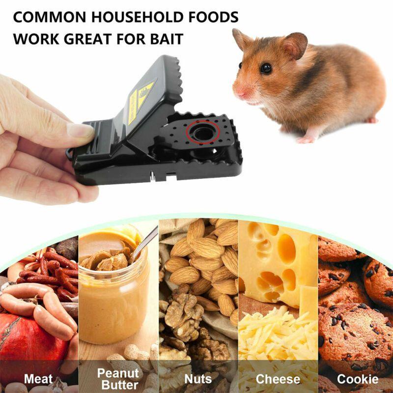 Plastic Mouse Traps Trap Reusable Mice Rat Snare Catcher Rodent Household Indoor