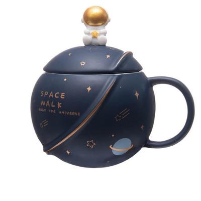 Kaffeetasse, Geschenk für Mann, Geburtstagsgeschenk für Bruder, Tassen als Geschenk, Weihnachtsgeschenke, Keramiktasse, Astronaut Planet Kaffeetasse