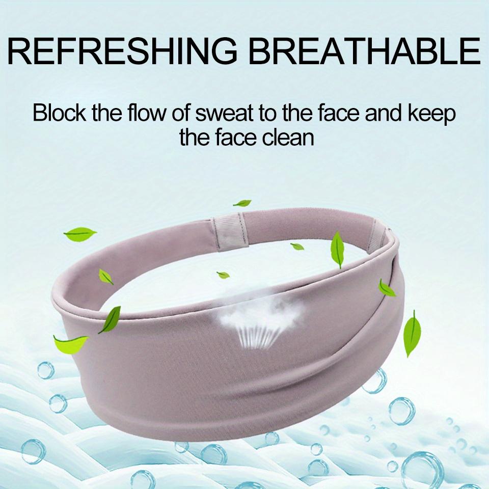 Sport Headbands for Men Women Non-Slip Moisture Wicking Workout Sweatband Fitness Running Cycling Football Yoga Hairband