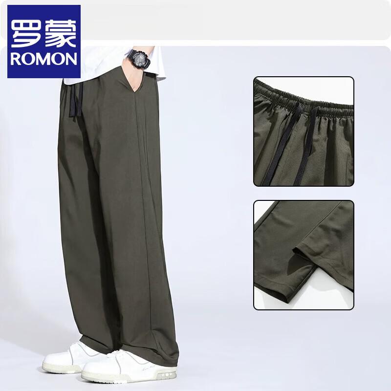 Romane Men s Summer Casual Apparel L армия зеленый