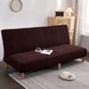 Sametová celopotahová pohovka Potah matrace Jednoduché skládání bez loketní opěrky Natahovací potah pohovky Látka All Inclusive Univerzální