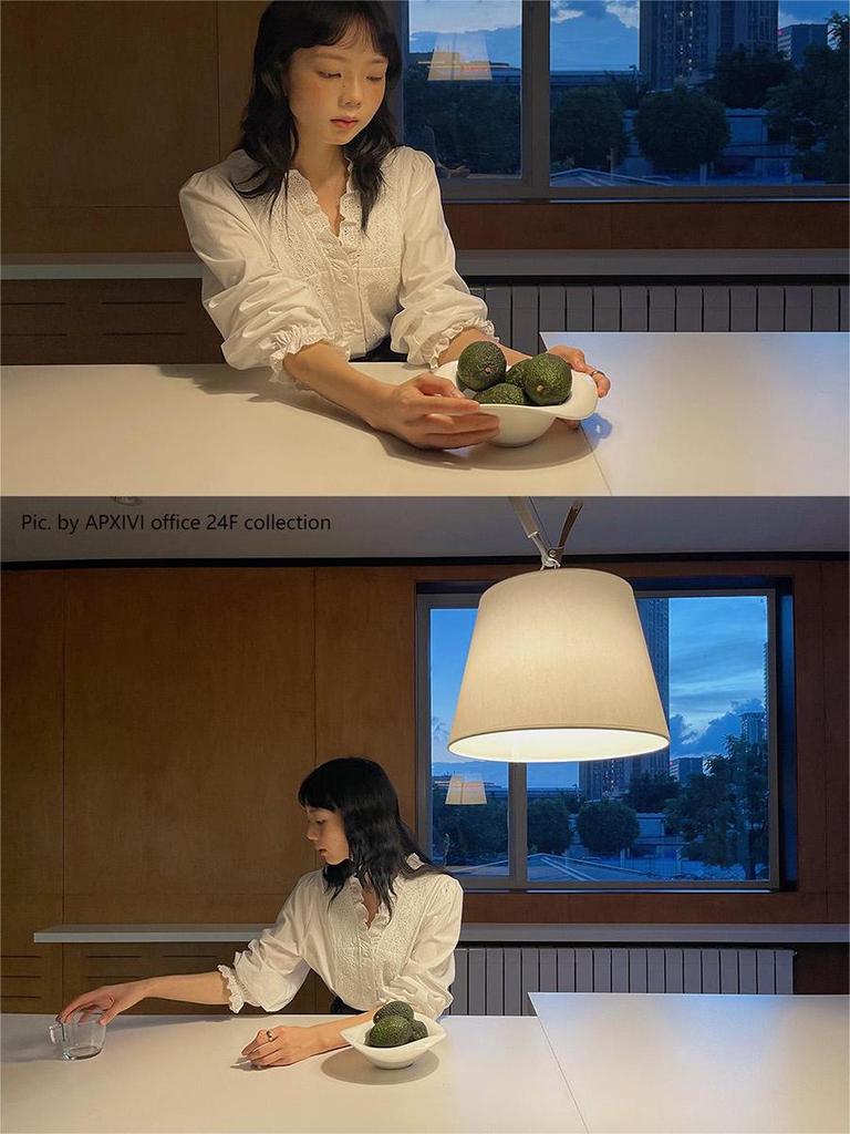 Ge Ming French Retro V-neck Lace Long Sleeve White Shirt for Women - Spring Collection Y1626F