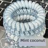 Set of 4 Phone Line Hair Ties, Fresh And Versatile, High Elasticity, Durable, And No Trace Hair Bands.