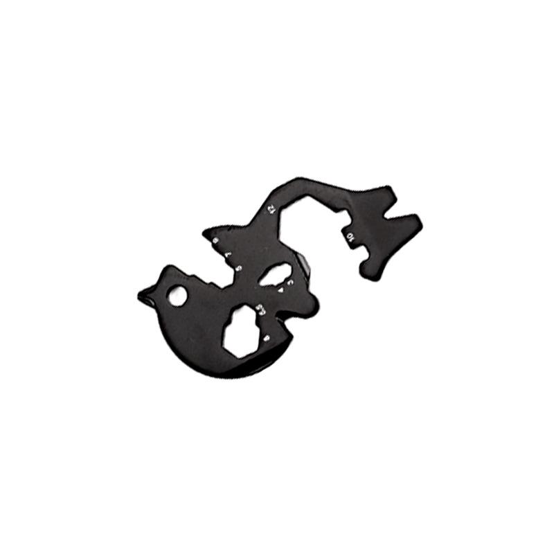 Animal Shape Multifunctional Keychain Tool: EDC Outdoor Accessory