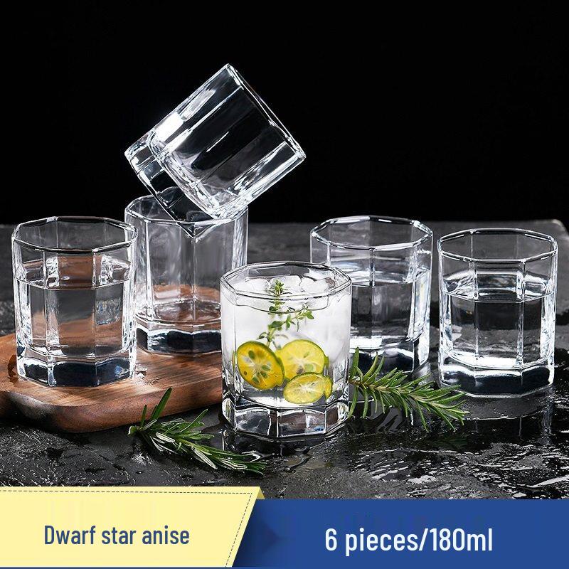 ZISIZ Handmade Glass Cup Set