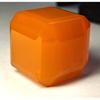 Cube Cut Natural Welo Opal Orange 121-123 Ct Fabulous Certified Loose Gemstone