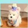 Plush West Highland Terrier Toy With Pp Cotton For Kids Birthday Gift