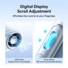 Outdoors Portable Neck Fan 4500mAh Battery with 100 Wind Speed Wearable Waist Fan with LED Display Ultra-Lightweight Fashion Fan