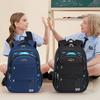 Boys' Water-Repellent Multi-Compartment Backpack, Large Capacity, Double Shoulder, for Grades 3-6 & Junior High.