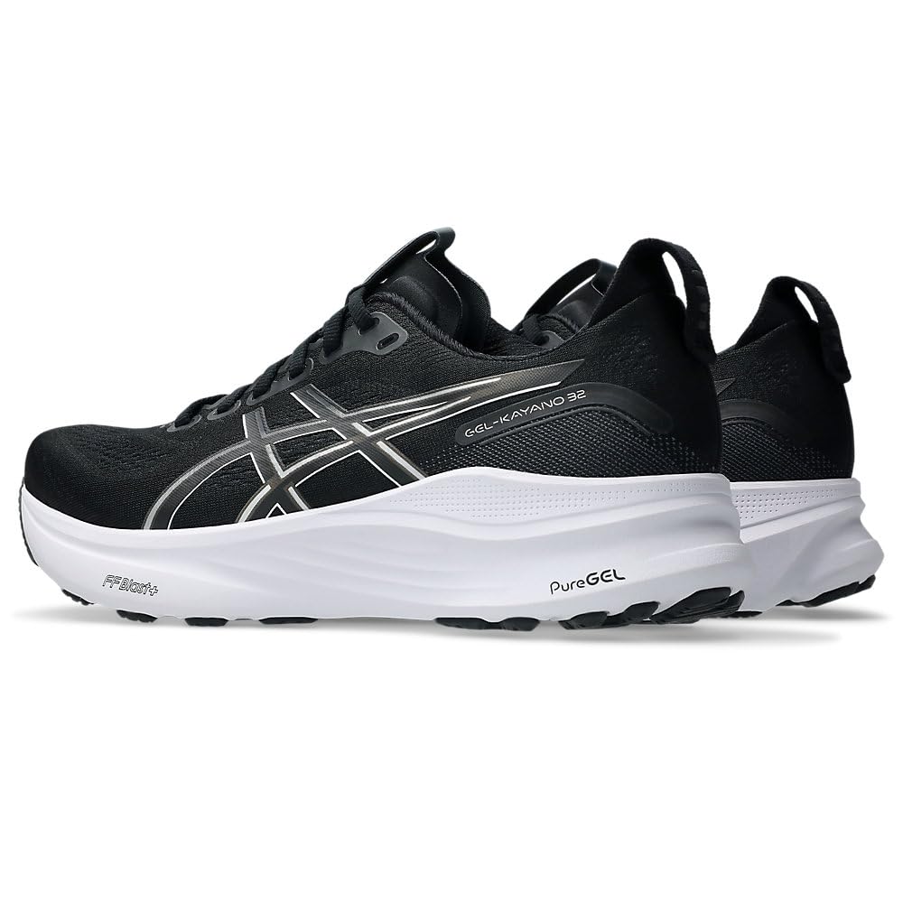 ASICS Official Store Exclusive 32 Running Size GEL-KAYANO Men's Shoes, 26.0 E, Black/White