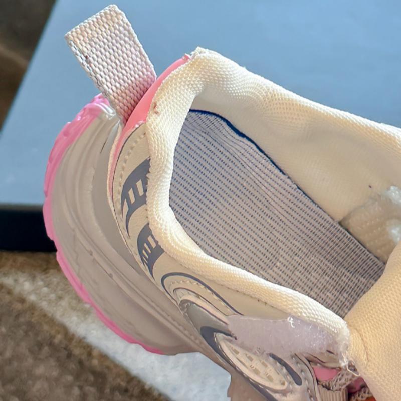 Pantofi la modă, cu plasă, respirabil, pentru băieți și fete, cu fund moale, rezistent la uzură