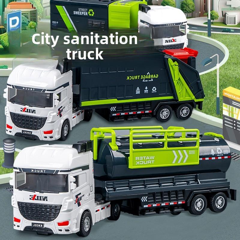 Engineering Vehicle Model With Inertia Drive For Boys Playroom And Collectors