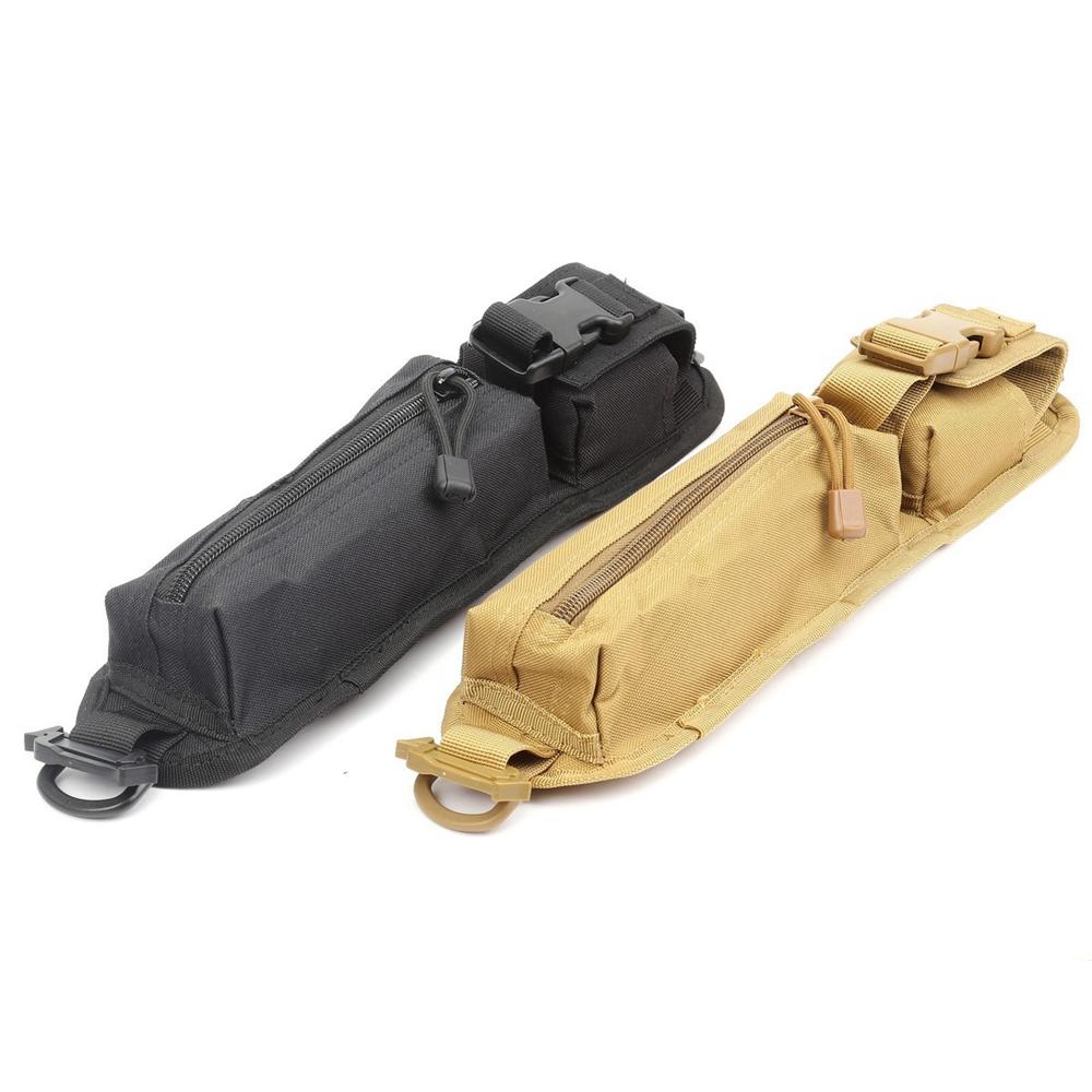Camping Shoulder Pad Pouch EDC Tool Sundries Bags Compact Pouch Pack Shoulder Strap Backpack Molle