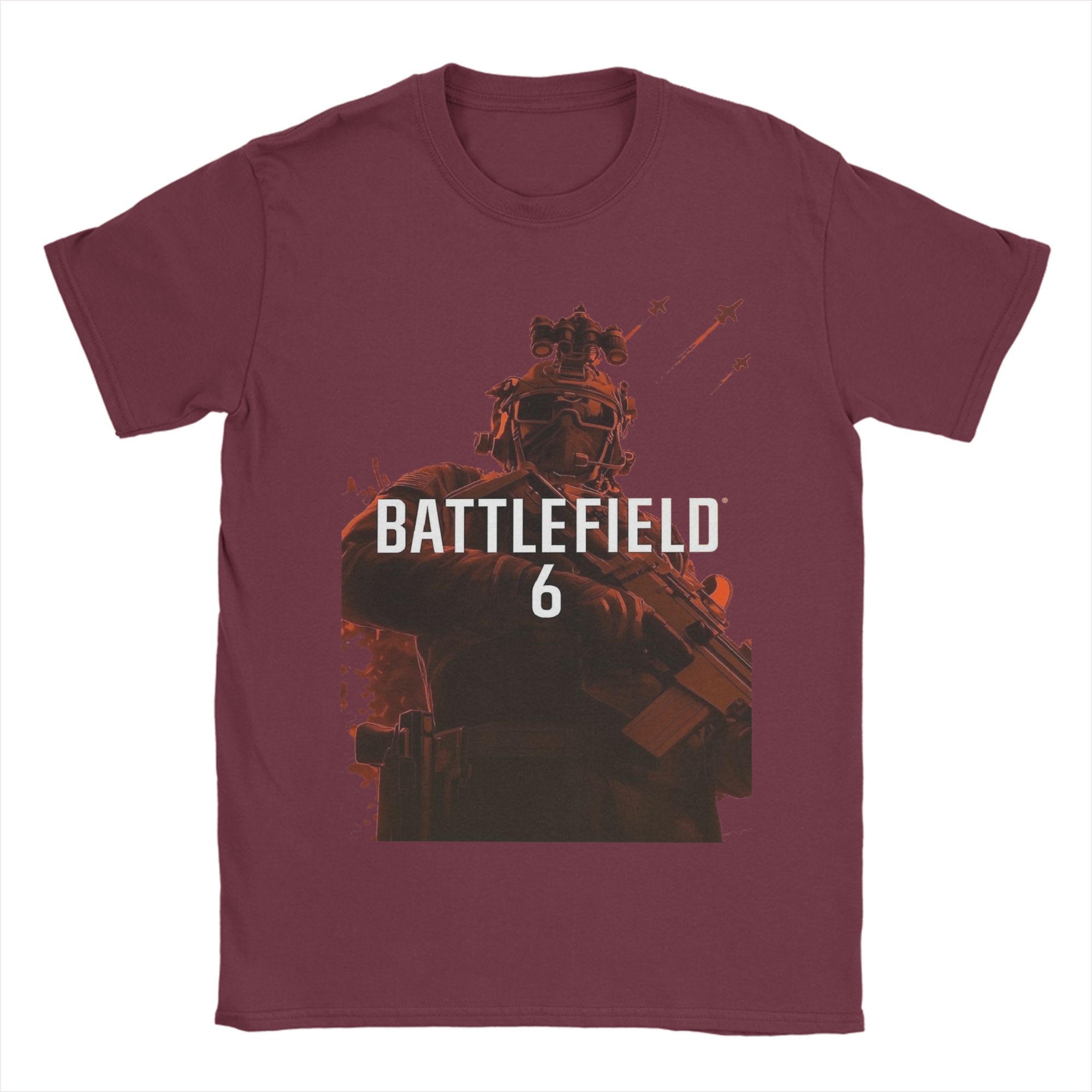 

Battlefield 6 Funny Games BF6 Merch Men Women T Shirts 100% Cotton Tee Graphic Print T-shirt Clothes L