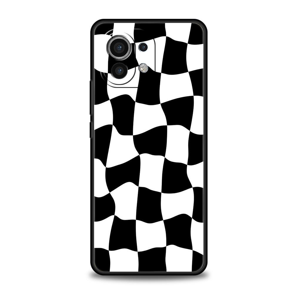 Cow Zebra Pattern Phone Case For Xiaomi 13 12 11 Lite 12T 11T 10T 9T Mi Poco X5 M4 M3 X4 X3 Pro F5 F4 F3 GT 5G Black Cover Shell