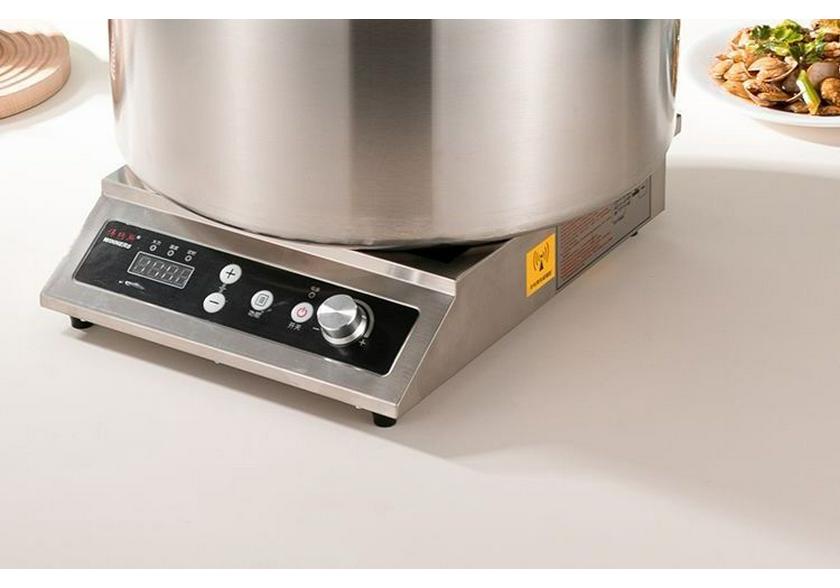 Large-Capacity Commercial Gas Noodle Cooker, Thickened Stainless Steel, Scalding Pot, Soup Barrel, Mala Tang Cooking Pot.