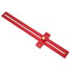 0‑370mm Scribe Ruler Woodworking Ruler Woodworking Scribe Ruler T‑Type Line Locator Aluminum Alloy Measuring Tool 0-370mm