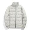 New Winter Stand Collar Down Jacket Thin White Duck Down Jacket Men's Couple's Cold-proof and Warm Casual Jacket