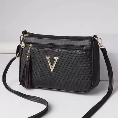 Damen Umhängetasche mittleren Alters Koreanische Version 2025 Frühjahr/Sommer Modetrend Einzelne Schultertasche Wechselhandy Geldbörse