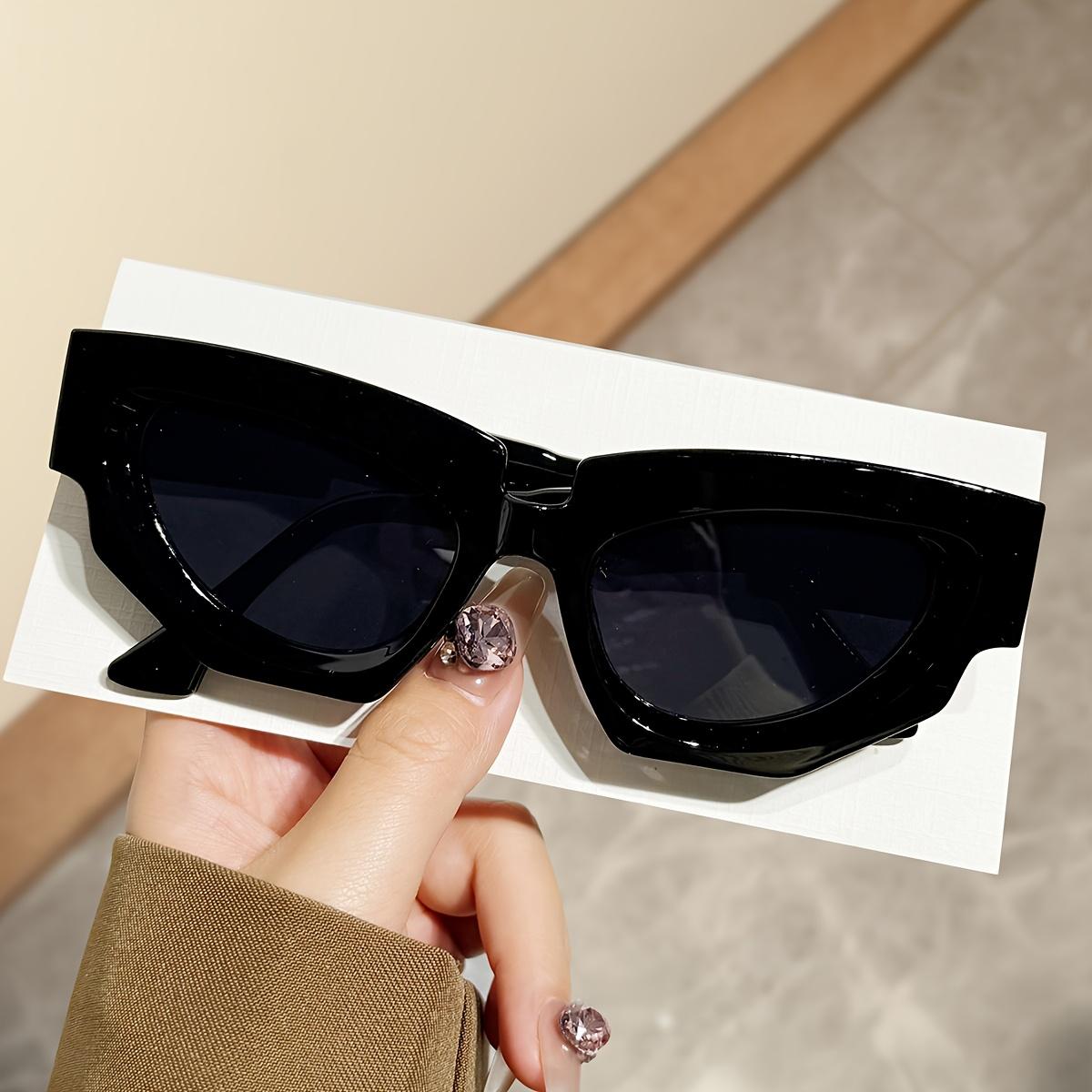 

1pc Y2K Fashion Unisex Oversized Sunglasses, Cool and Versatile, Climbing Sports Anti-reflective PC Lenses, Polycarbonate Frame чорний