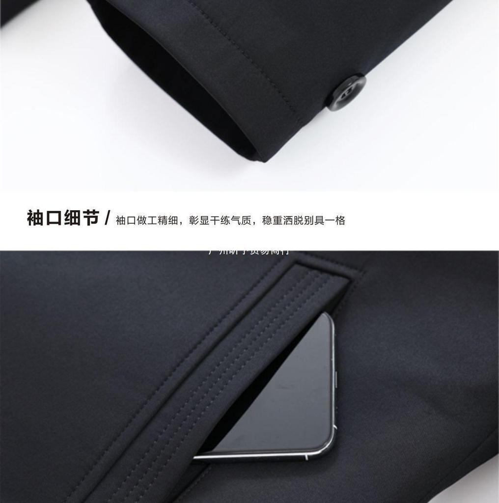 Fleece-Lined Cotton Jacket for Middle-Aged to Elderly Men: Winter Coat for 60, 70, and 80-Year-Olds.