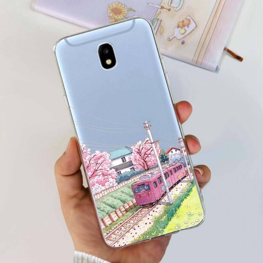 For Samsung Galaxy J7 2017 J5 2017 J3 2017 Case Cover Soft TPU Silicone Coques For Samsung J5 2017 J730 j530 j330 Clear Bumper