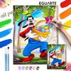 Disney Goofy Easter Egg Hunt Oil Painting Kit Home Decor Gift