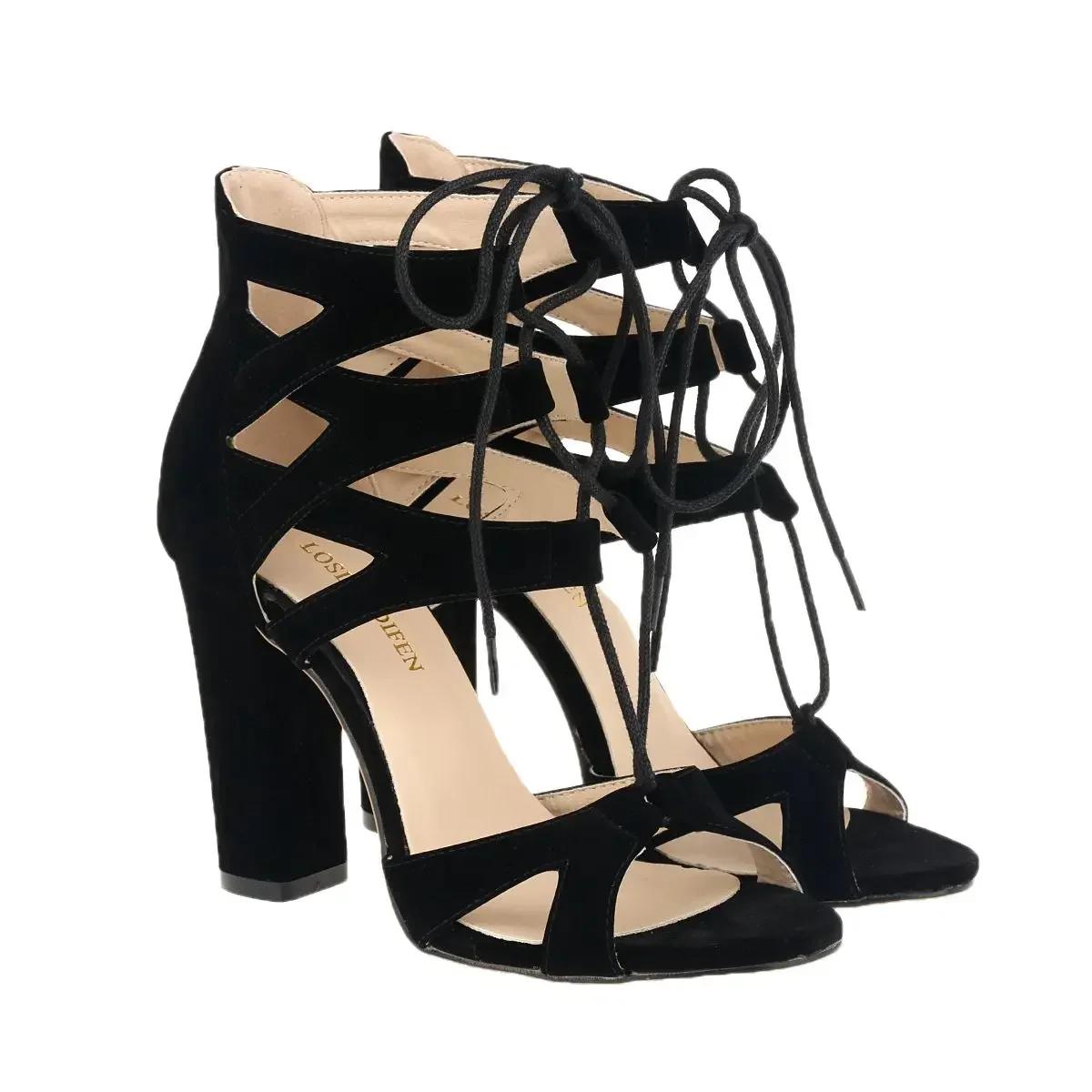 

Женские сексуальные босоножки Летние туфли для танца на пилоне Туфли на высоком каблуке из искусственного бархата с открытым носком и ремешком на щиколотке Квадратные красные свадебные туфли телесного цвета 35