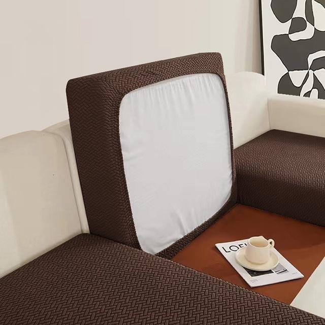 Jacquard Sofa Seat Cushion Covers Elasticated Airchair Cover Corner Sofa Covers Furniture Seater Sofa Slipcover For Living Room for Home