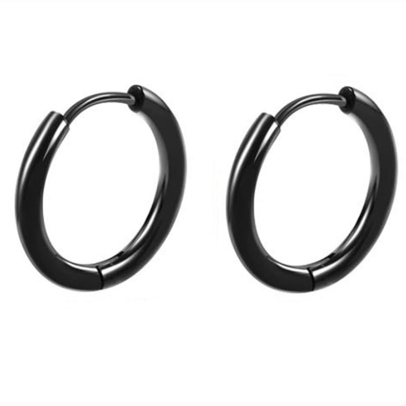 8/10/12/14/16/18/20mm Huggies Hoop Earring Helix Piercing Cartilage Hoops Tragus Earring Lobe Jewelry Pink Unisex Rook Earrings