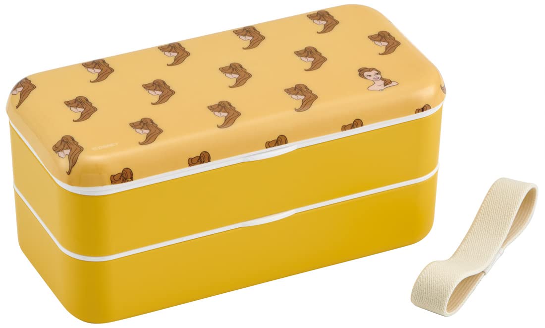 

Skater Melamine Lid Lunch with Disney Belle Made in Box, 600ml, Chopsticks, Portrait, Japan, SLBW6M-A