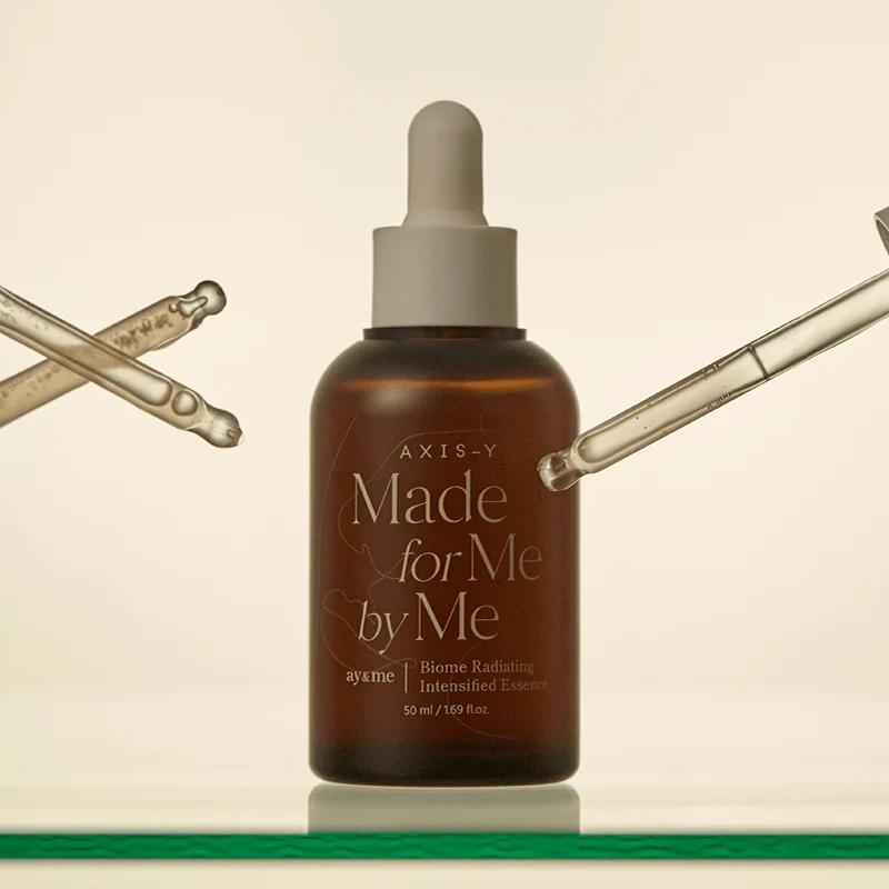 Axis Y AY&ME Biome Radiating Intensified Essence 50 ml, mit 73 % Bifida-Fermentlysat, macht Ihre Haut widerstandsfähiger und gesünder.
