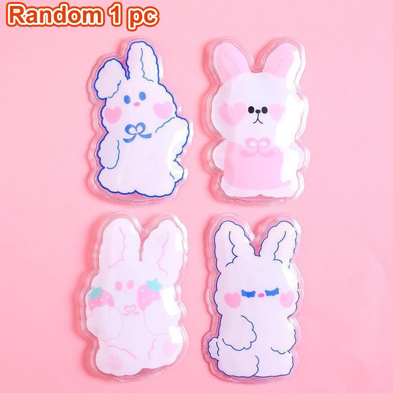 Mini Winter Hand Warmer Instant Heating Cute Gel Hand Warmer Portable Snap Click Pocket Heater Reusable Home Office Outdoor