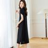 Women's Elegant 92% Silk T-Shirt Dress