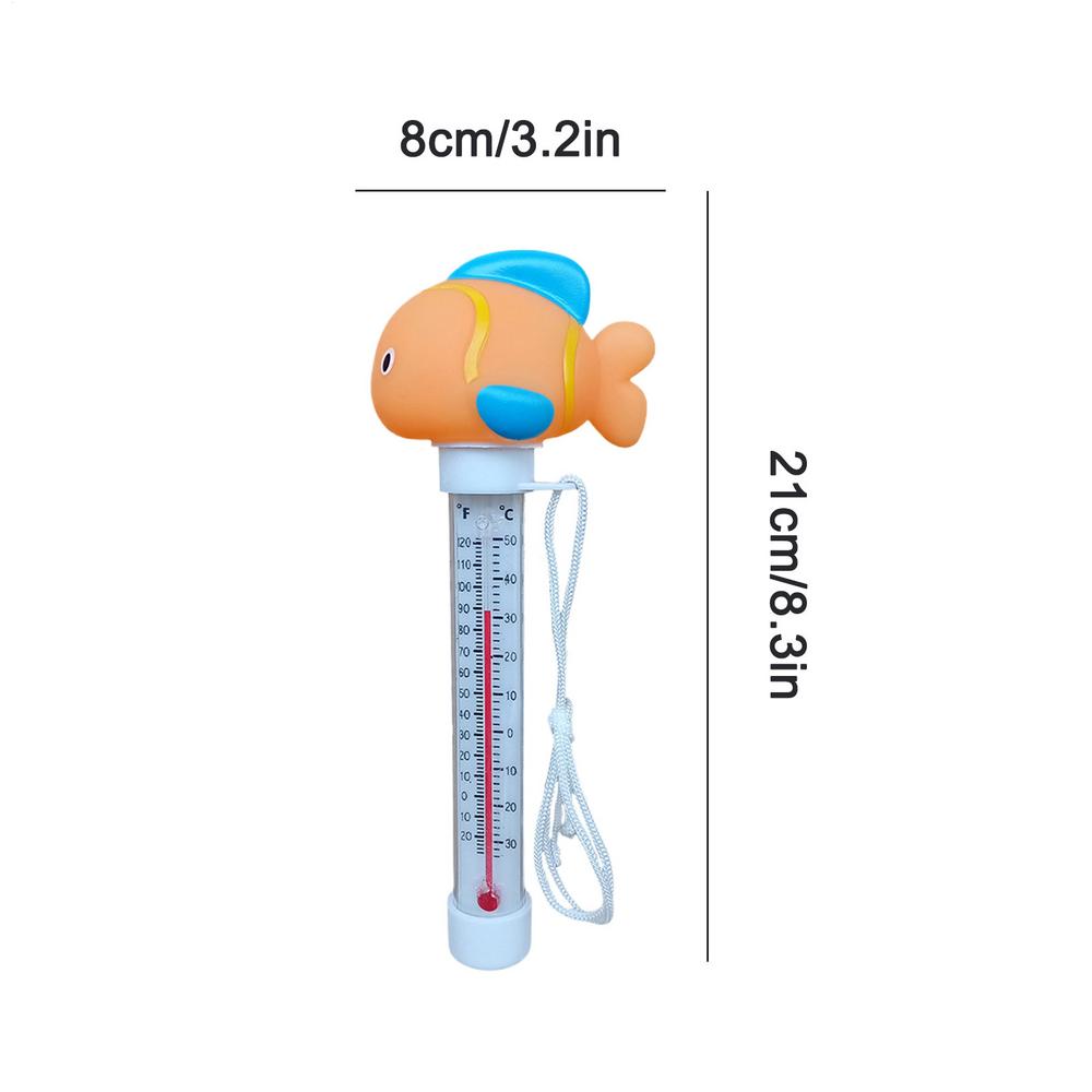 Floating Pool Thermometer with Large Display for Accurate Water Temperature Monitoring in Swimming Pools and Spas