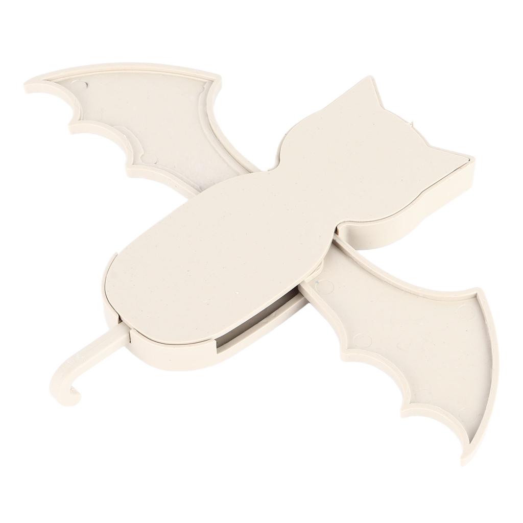 Nástěnný držák na klíče Roztomilý tvar netopýra Multifunkční Rozšiřitelný Samolepicí háčky na klíče pro domácí dekoraci