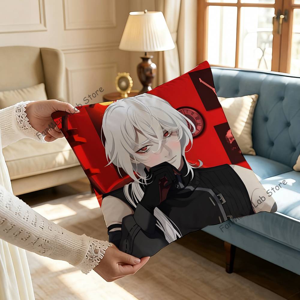 Game A DDateS with DDeath Pillowcase Pillowslip Cushion Plush Boys Girls Cartoon Anime Kawaii Decoration Kids Birthday Gifts
