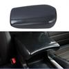 Carbon fiber Central armrest storage box Cover For Honda HR-V HRV
