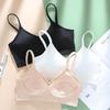 Yumei 116 Women's Padded U-back Bandeau Crop Top - Sexy Sleeveless Tank
