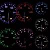 60mm Def Advance A1 Car Gauge with 7 Colors Turbo Boost Water / Oil Temp Oil pressure Vacuum Tacho RPM Voltage Meter