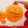 Red Xi Character Lanterns: Wedding Photo Props & Room Decorations