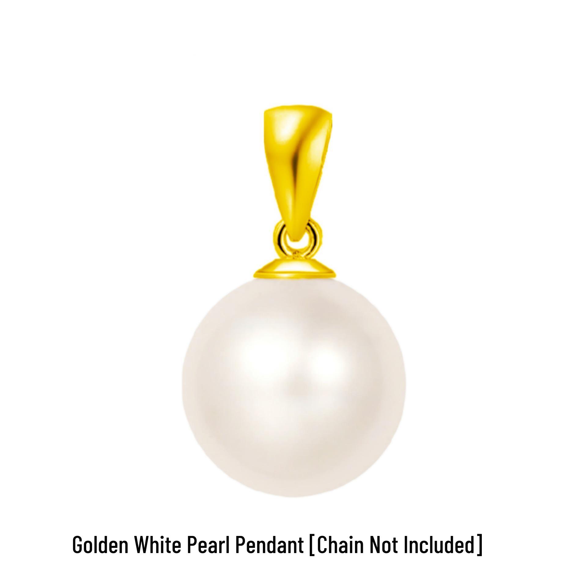 

Минималистичные серьги-пусеты Yi Hua в виде жемчужной раковины и ожерелье с подвеской-бусиной с покрытием из белого золота 18 карат для женщин