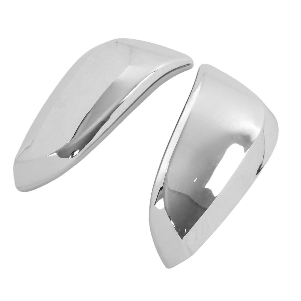 Exterior Rear View Mirror Cover Protector Adhesive Electroplating Style Replacement for HILUX REVO AN120 AN130 2015