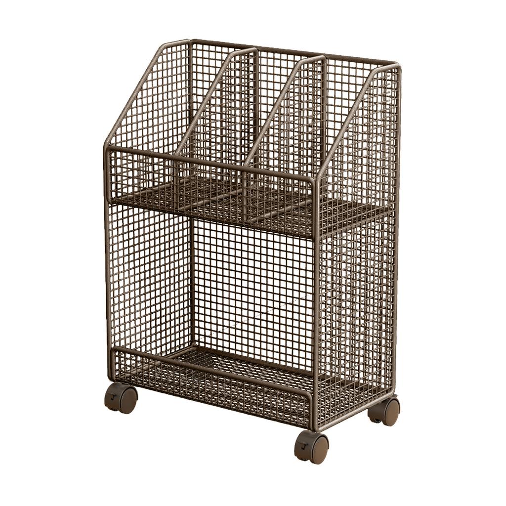 Mobile Storage Box With Wheels For Easy Movement And Multi Layer Design To Maximize Space In Bedroom Or Living Room