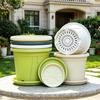 Extra Large Breathable Root Control Plastic Flower Pot for Balcony - Ideal for Roses and Chlorophytum