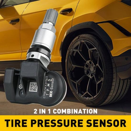 

2in1 TPMS Reset Tool Relearn Tool Auto Pressure Tire Sensor Metal Stem Universal