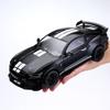 1:18 Shelby Gt500 Alloy Sports Car Model Diecasts Metal Racing Car Vehicles Model Simulation Sound Light Kids Gifts