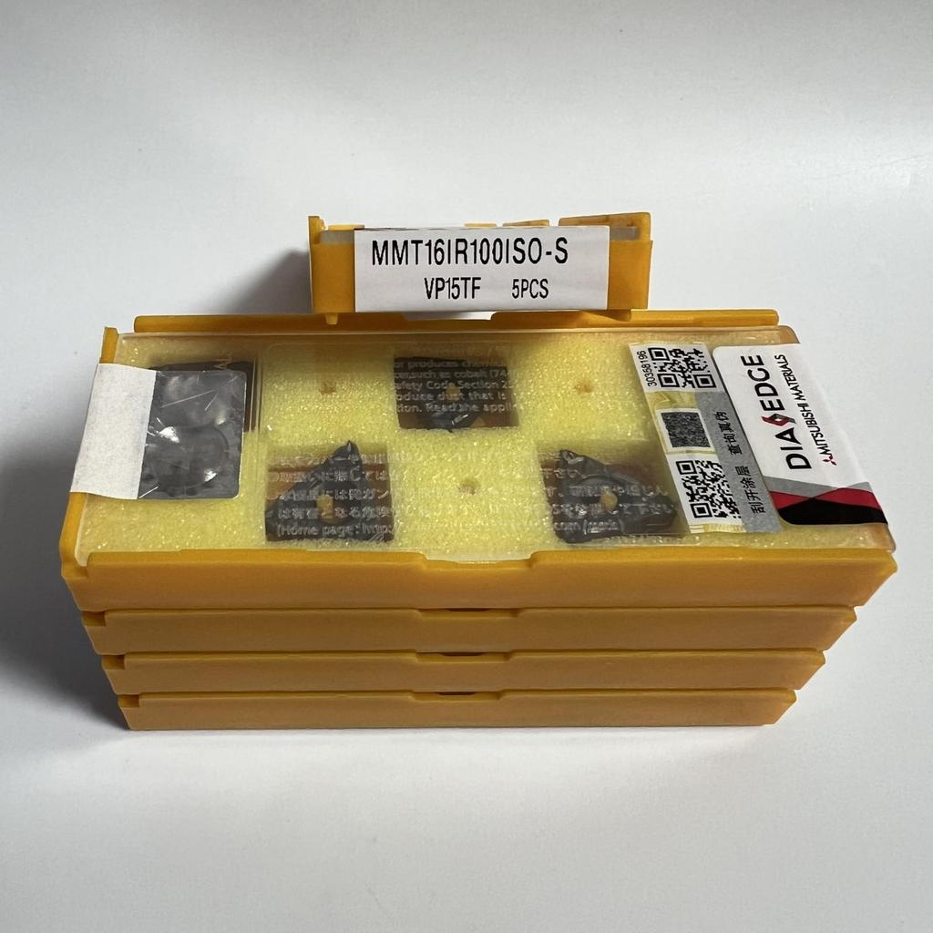 MITSUBISHI / MMT16IR100ISO-S VP15TF / Carbide CNC Blade 10 Pcs